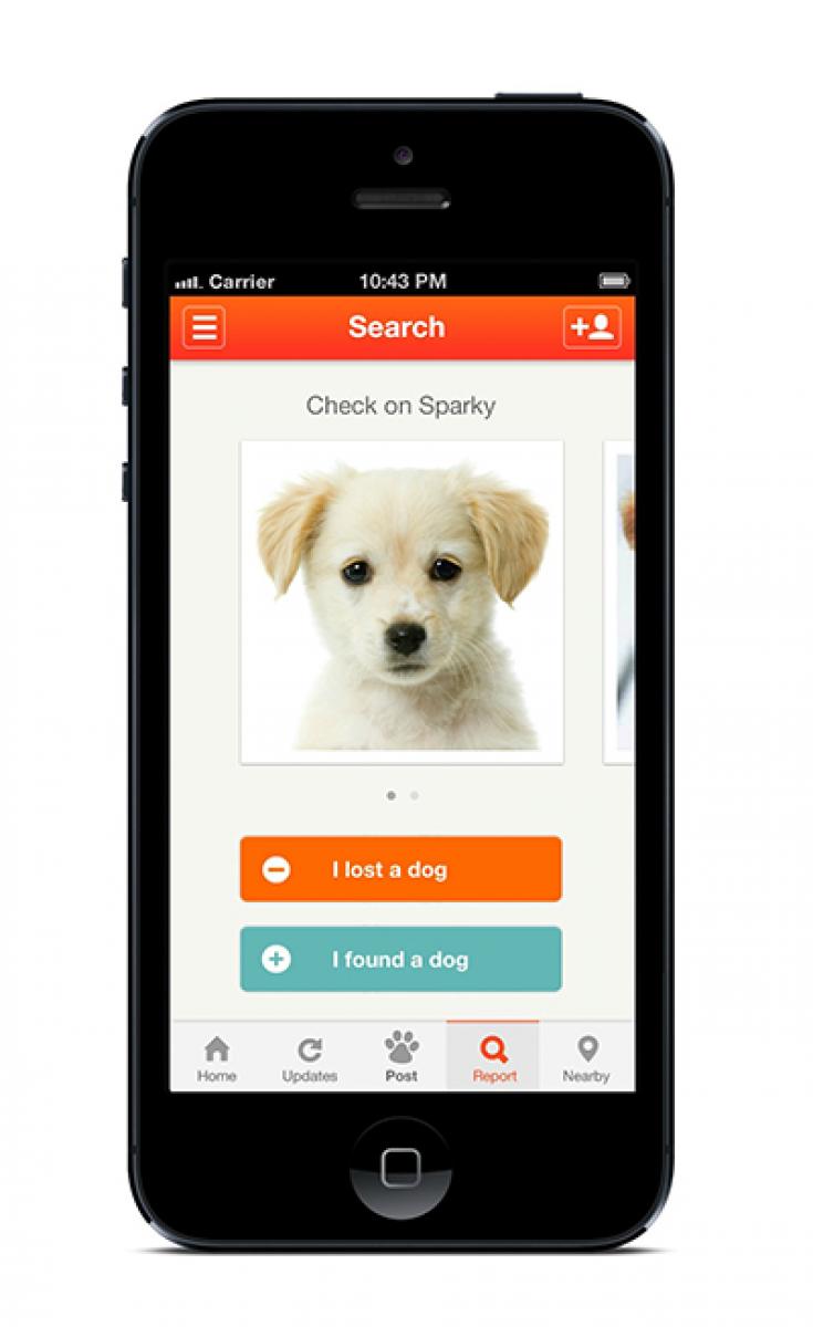 Track your lost pet through new smartphone app